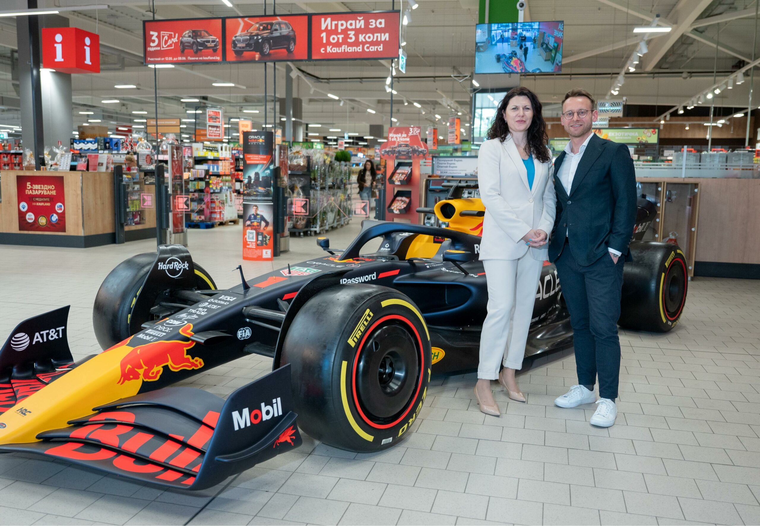 Клиенти на Kaufland ще се срещнат на живо с Дейвид Култард