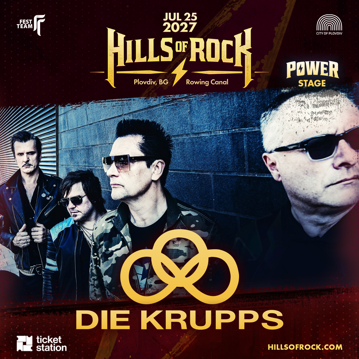 Hills Of Rock обявява първите шест имена за 2027